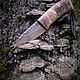 Нож ( Шейник ). Ножи. Forest Forge. Ярмарка Мастеров.  Фото №4