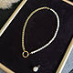 Order Pearl asymmetric gold-plated chain Necklace. Only_you_byElena. Livemaster. . Necklace Фото №3