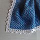 Blanket for the newborn "Blue dream". Blankets. ANUSHKA. My Livemaster. Фото №4