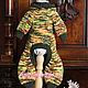 Order Plush 'Khaki' costume for cats. Animal-Style. Livemaster. . Pet clothes Фото №3