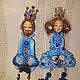 Harlequin and Columbine, King and Queen. Interior doll. alenkatoys (alenkatoys). Online shopping on My Livemaster.  Фото №2