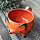  Fox on legs, fox mug. Mugs and cups. alisbelldoll (alisbell). Online shopping on My Livemaster.  Фото №2