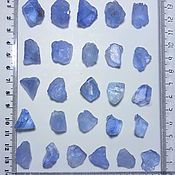 Материалы для творчества handmade. Livemaster - original item Fluorite blue,blue(gouges, fragments 15- 49 mm- length) Madagascar. Handmade.
