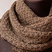 Аксессуары handmade. Livemaster - original item Knitted snood, made of camel yarn. Handmade.