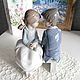 Винтаж: Nao by Lladro First Love редкая сюжетная статуэтка фарфор Испания. Статуэтки винтажные. Commodele. Ярмарка Мастеров.  Фото №6