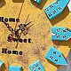 Часы Домики Бесплатная доставка. Часы классические. Волшебное время (ClockShop) Юля ♌. Интернет-магазин Ярмарка Мастеров.  Фото №2
