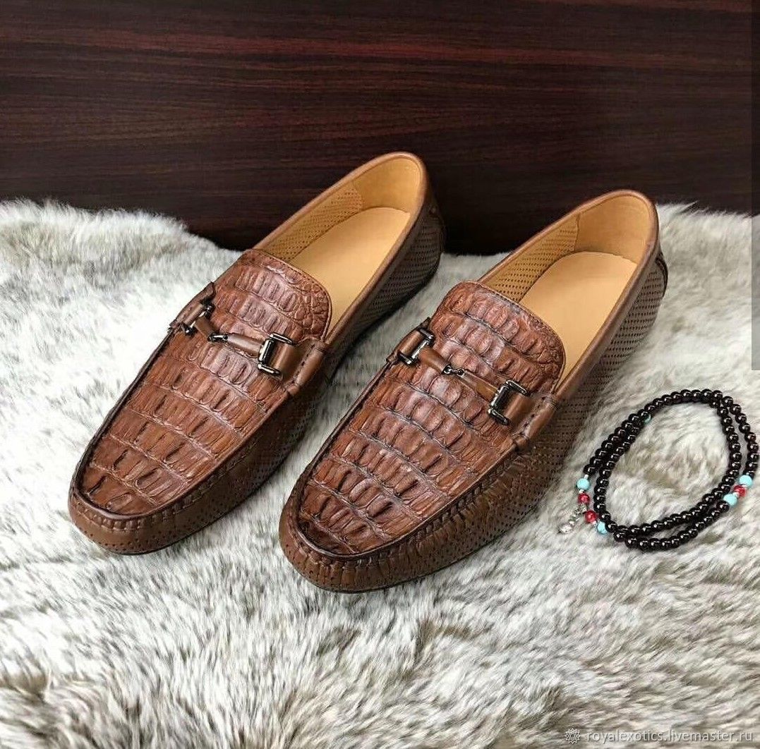 crocodile moccasins