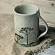 Кружка Rustic Fog 450 ml. Кружки и чашки. Влад Суровегин Rustic Fog. Ярмарка Мастеров.  Фото №4