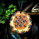 Амулет рунический "Сжигание прошлого", амулет из дерева, с корой, Amulet, Koshehabl,  Фото №1