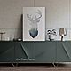 Panel painting Deer. Panels. LittleHouse. Online shopping on My Livemaster.  Фото №2