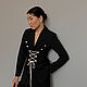 Laced Jacket (black). Suit Jackets. cashmerestory. Online shopping on My Livemaster.  Фото №2