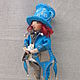 Textile doll 'the mad Hatter'. Stuffed Toys. nata-nata (nata-nata). My Livemaster. Фото №5