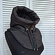 Заказать Капюшон женский утепленный "Black+". Aritani-shop. Ярмарка Мастеров. . Капюшоны Фото №3