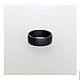 Ring made of black ebony ( On order ). Rings. Wooden jewellery. Online shopping on My Livemaster.  Фото №2