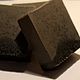 Order NATURAL SILK-SEAWEED SOAP ' NEFERTITI '. Natural Cosmetic 'Black Diamond'. Livemaster. . Soap Фото №3