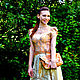 handmade dress 'Amber Lotus'. Dresses. KiEra. Online shopping on My Livemaster.  Фото №2