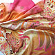 Shawls: batik 'Firebird' natural silk. Shawls1. Handpainted silk by Ludmila Kuchina. Online shopping on My Livemaster.  Фото №2