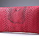 Cobra Leather Wallet with Head IMK0001R3. Wallets. CrocShop. Online shopping on My Livemaster.  Фото №2