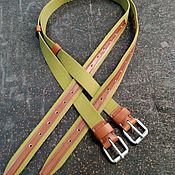Субкультуры handmade. Livemaster - original item The waist belt of the red army arr. 1941.. Handmade.