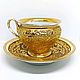Винтаж: Чашка с блюдцем 18 век Meissen Фарфор и Золото. Сервизы винтажные. Phoenix Antique • Феникс Антик. Ярмарка Мастеров.  Фото №4