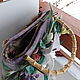 Bolsa de valyanaya 'Ramo con blanca lilia'. Classic Bag. wool gifts. Ярмарка Мастеров.  Фото №5