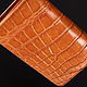 Кошелек женский из натуральной кожи крокодила IMA0216UUK45. Кошельки. CrocShop товары из экзотической кожи. Ярмарка Мастеров.  Фото №6