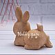 Order Silicone Bunny Shape in Pajamas, Bunny Booty up. Hobbypage. Livemaster. . Form Фото №3