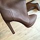 Сапоги Leia. Сапоги. Exclusive Shoes (Sokolick). Интернет-магазин Ярмарка Мастеров.  Фото №2