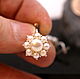 Earrings in sterling silver with pearls. Kubachi. Earrings. M_yuvelir. My Livemaster. Фото №6