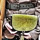 Сумка кожаная женская «Луна Миди Листва» кроссбоди. Сумка через плечо. AnnaGreenRU (annagreen1). Ярмарка Мастеров.  Фото №6