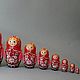 Each matryoshka bottom cleaned each matryoshka is virtually invisible seam dolls food covered with glossy lacquer
