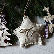 Сувениры и подарки handmade. Livemaster - original item A set of Christmas decoration LAPLAND.. Handmade.