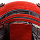 De cuero de la bolsa-mochila de 'valentino' (rojo). Classic Bag. Russian leather Guild. Ярмарка Мастеров.  Фото №5