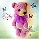 Soft toy Bear plush Bear knitted plush toy. Stuffed Toys. vyazunchiki-lz (vyazunchiki-lz). My Livemaster. Фото №6