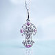 Крестик "Ажурный" православный с эмалью серебро 925. Крестик. *JewelErza *. Ярмарка Мастеров.  Фото №4