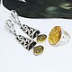 Jewelry Set Ring Earrings Citrine Silver 925 ALS0040. Jewelry Sets. Sunny Silver. My Livemaster. Фото №4