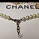 Винтаж: Пудровое колье Chanel Seul. Колье винтажные. Александрия (sweetvintage). Интернет-магазин Ярмарка Мастеров.  Фото №2