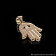 Кулон "Хамса - Рука Бога" из золота 585 с бриллиантами. Подвеска. BUGAKOV jewelry. Ярмарка Мастеров.  Фото №6