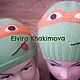 Шапка "Черепашка Ниндзя". Шапки. Elvira (virotchka). Ярмарка Мастеров.  Фото №4