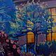'The garden of the Full moon' oil painting. Pictures. Multicolor Gallery. My Livemaster. Фото №4
