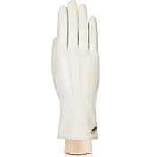 Винтаж handmade. Livemaster - original item Demi-season gloves made of genuine ivory leather. Handmade.