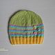 Knitted hat for baby 0-3 months. Caps. Modnoekhobbi. Online shopping on My Livemaster.  Фото №2