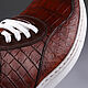 Crocodile leather sneakers IMA5019UK. Training shoes. CrocShop. My Livemaster. Фото №5