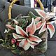 Handbag felted bag 'Basket of lilies'. Bucketbag. wool gifts. My Livemaster. Фото №6