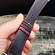 Ремешок Apple Watch "Fuchsia tint". Ремешок для часов. IriniCinturini (ремешки на часы,ремни). Ярмарка Мастеров.  Фото №6