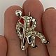 Заказать Винтаж: Marcel Boucher Музыкант Саксофонист. JEWELRY VINTAGE (jjewelryvintage). Ярмарка Мастеров. . Броши винтажные Фото №3
