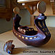 Candle holder of wood Boat. Candlesticks. WOODMELODY. Online shopping on My Livemaster.  Фото №2
