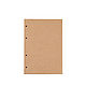 Block A5 sketchbook with Kraft sheets for notebook on rings. Sketchbooks. Ptaho. Online shopping on My Livemaster.  Фото №2