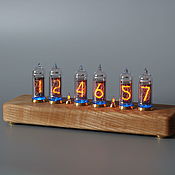 Для дома и интерьера handmade. Livemaster - original item Copy of Copy of Copy of Copy of Nixie tube clock "IN-12". Handmade.