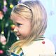 Белое вязаное платье-сарафан на девочку "Котёнок Пегги". Платья. Mari Skill - вяжу для Вас. Ярмарка Мастеров.  Фото №5